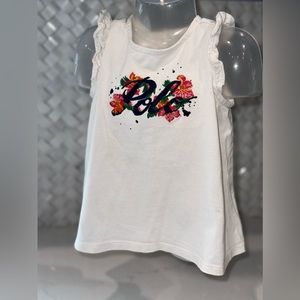 Logo Cotton Jersey Top